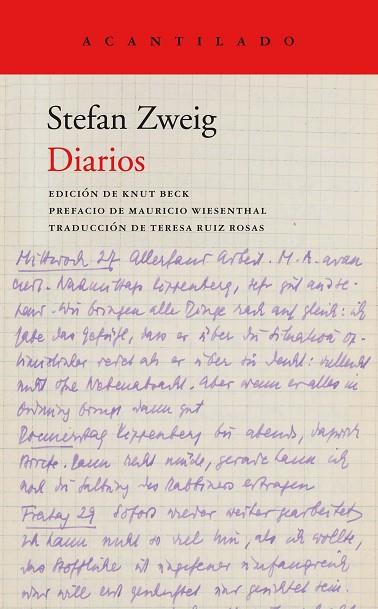 Diarios | 9788418370298 | Zweig, Stefan