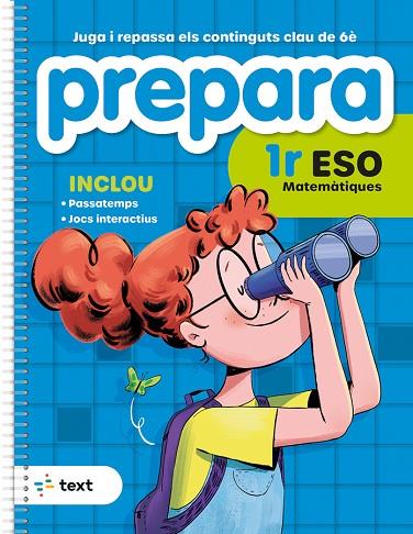 Prepara 1r ESO Matemàtiques | 9788441235823 | Díez Sardà, Lluís/ Martorell i Sabaté, Eduard/ Miquel i Rigual, Joan
