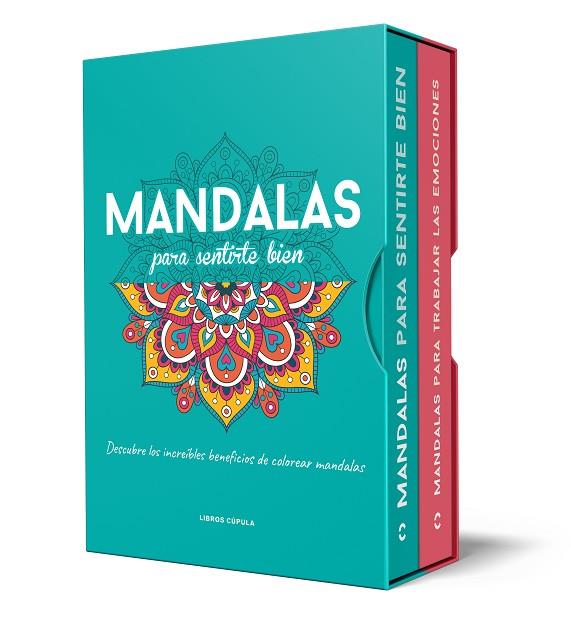 Estuche  Mandalas para sentirte bien + Mandalas para trabajar tus emociones | 9788448045289 | AA. VV.