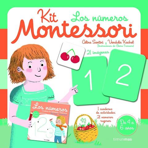Kit Montessori. Los números | 9788408235446 | Santini, Céline / Kachel, Vendula
