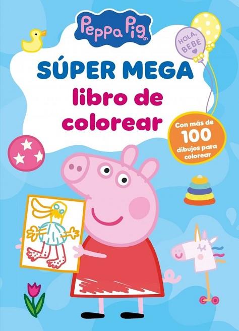 Súper mega libro de colorear (Peppa Pig. Actividades) | 9788448872519 | , Hasbro