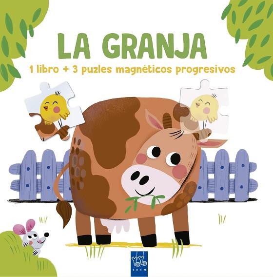 Lee y juega con puzles magnéticos. La granja | 9788408301417 | YOYO