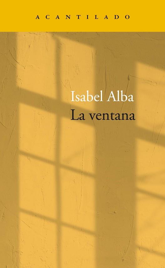 La ventana | 9788418370915 | Alba Rico, Isabel