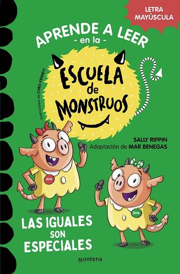 Aprender a leer en la Escuela de Monstruos 3 - Las iguales son especiales | 9788418594045 | Rippin, Sally