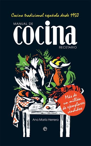 Manual de cocina. Recetario | 9788491646792 | Herrera y Ruiz de la Herrán, Ana María