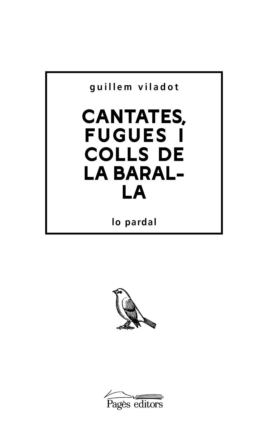 Cantates, fugues i colls de la baralla | 9788413033303 | Viladot Puig, Guillem