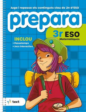 Prepara 3r ESO Matemàtiques | 9788441235847 | Díez Sardà, Lluís/ Martorell i Sabaté, Eduard/ Miquel i Rigual, Joan