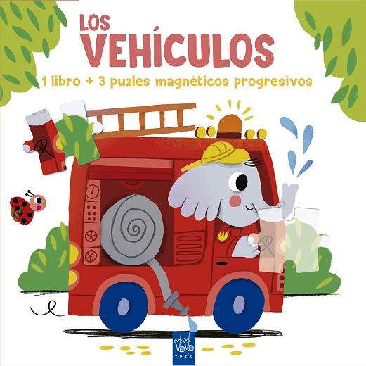 Lee y juega con puzles magnéticos. Los vehículos | 9788408302032 | YOYO