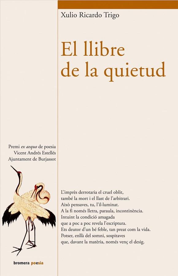 Llibre de la quietud | 9788476607039 | Trigo Rodríguez, Xulio Ricardo