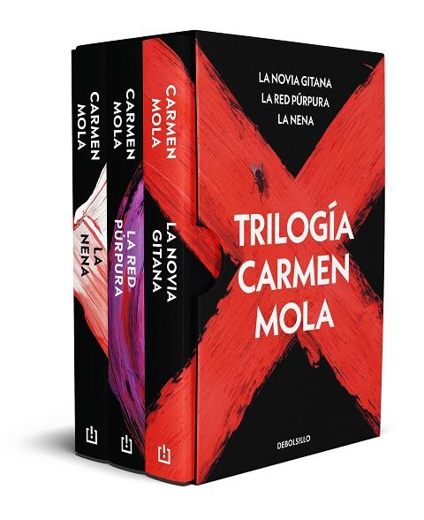 Trilogía Carmen Mola (pack con: La novia gitana | La red púrpura | La Nena) | 9788466358019 | Mola, Carmen