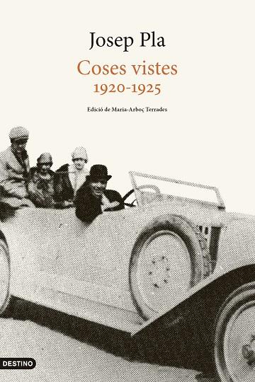 Coses vistes | 9788419734259 | Pla, Josep