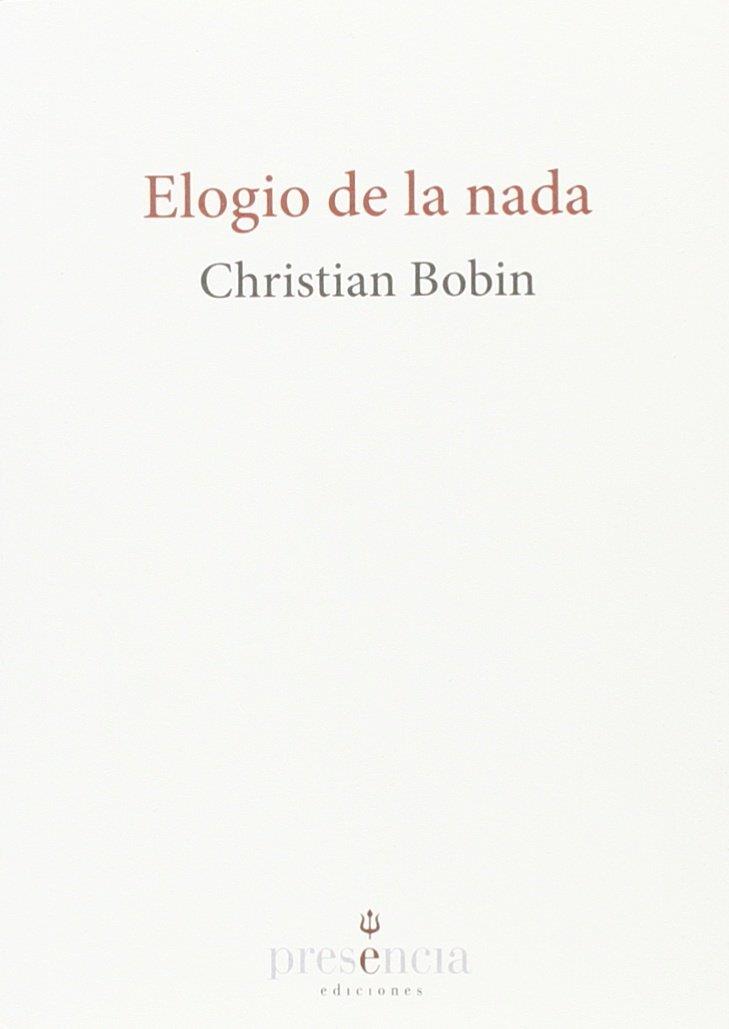 Elogio de la nada | 9788494454608 | , Christian Bobin