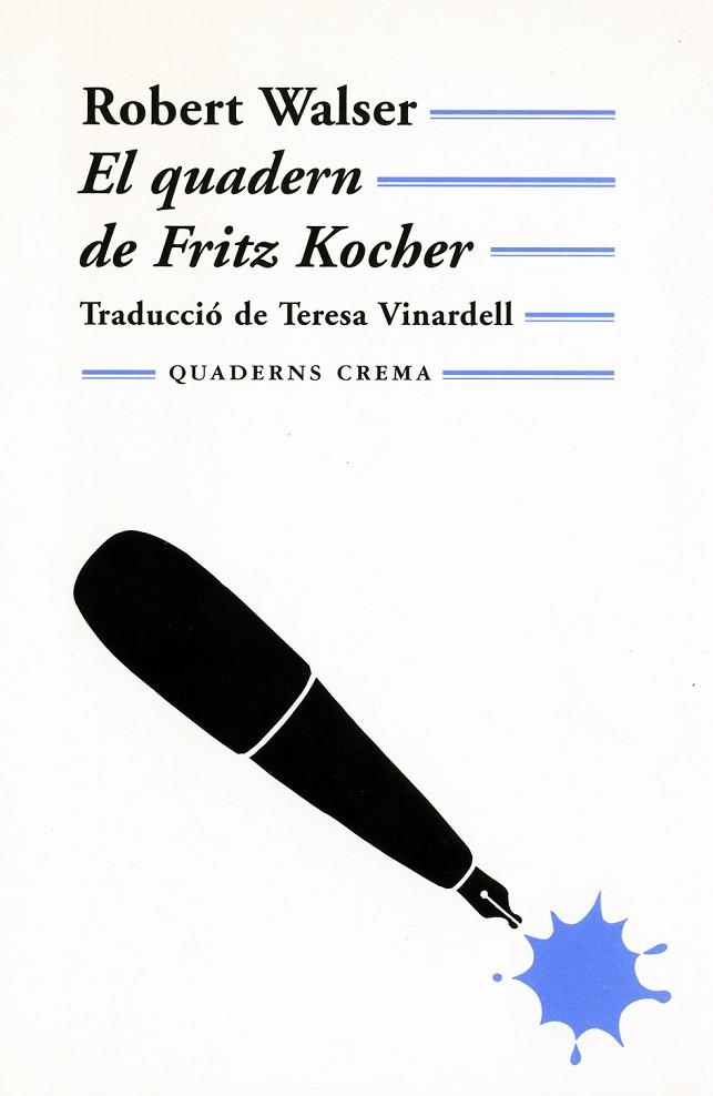 El quadern de Fritz Kocher | 9788477273011 | Walser, Robert