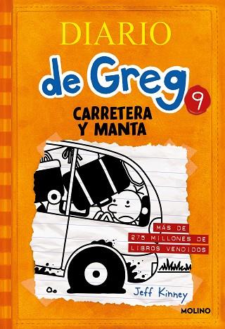 Diario de Greg 9 - Carretera y manta | 9788427208742 | Kinney, Jeff
