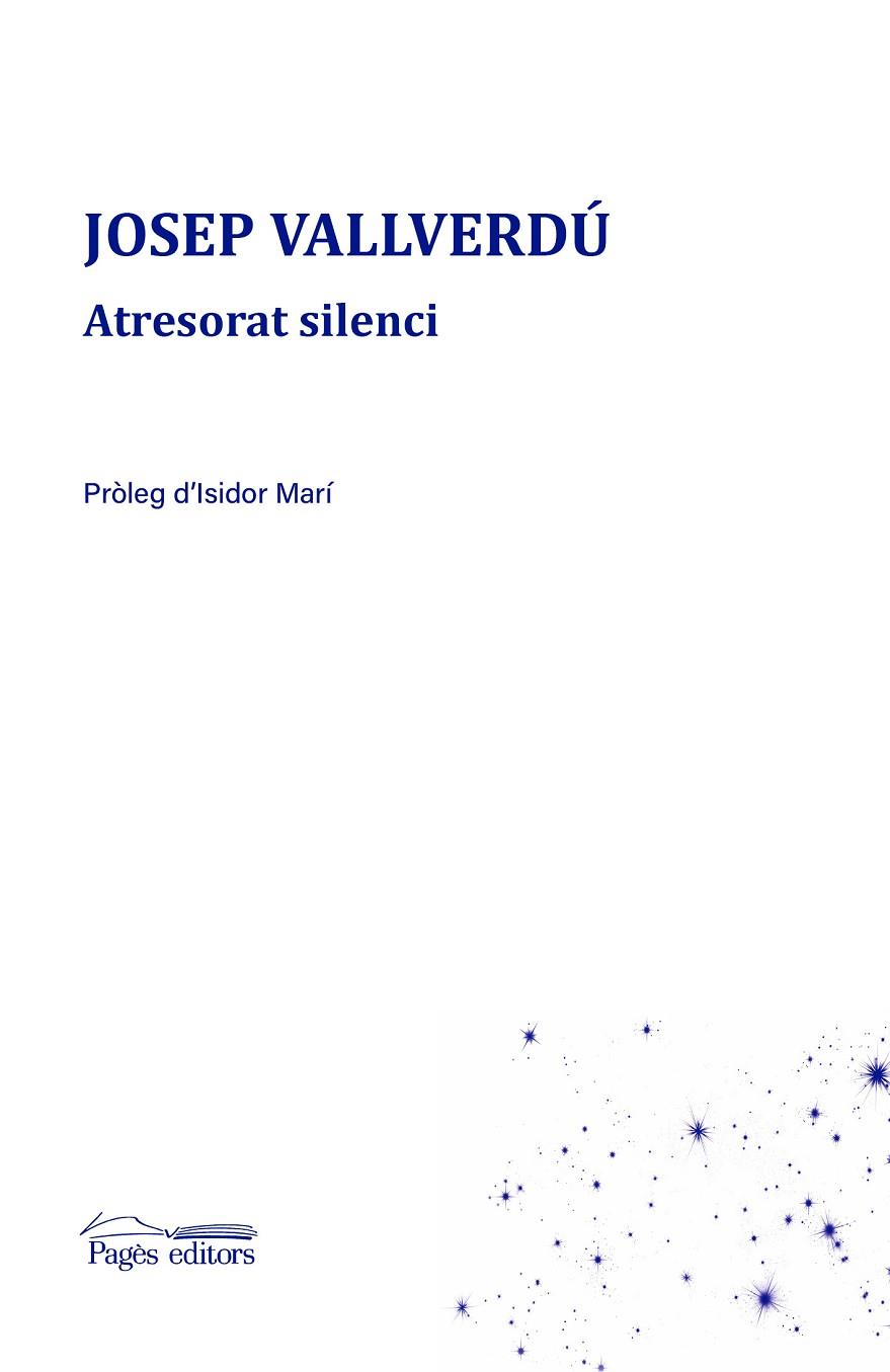 Atresorat silenci | 9788413034126 | Vallverdú Aixalà, Josep