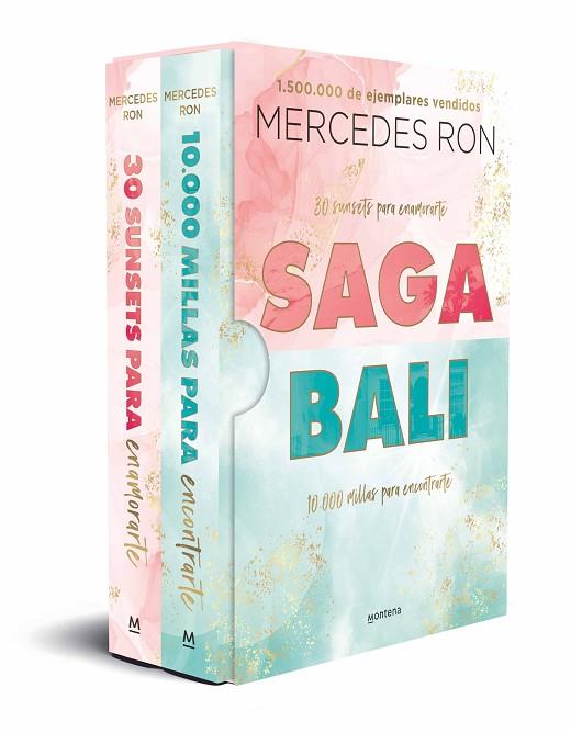 Estuche Saga Bali: 30 Sunsets para enamorarte | 10.000 millas para encontrarte | 9788419848215 | Ron, Mercedes