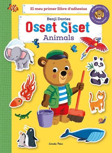 Osset Siset. El meu primer llibre d'adhesius. Animals | 9788413894492 | Davies, Benji