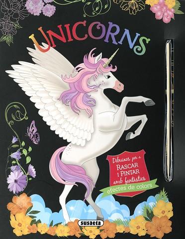 Unicorns. Dibuixos per a rascar i pintar | 9788467788006 | Ediciones, Susaeta