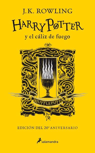 Harry Potter y el cáliz de fuego - Hufflepuff (Harry Potter [edición del 20º ani | 9788418174391 | Rowling, J.K.