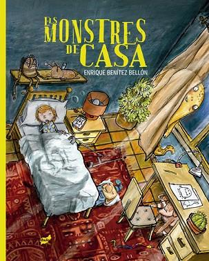 Els monstres de casa | 9788418702495 | Enrique Benítez Bellón