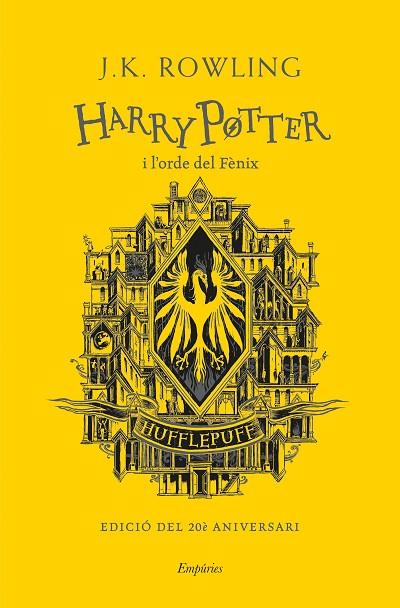 Harry Potter i l'orde del fènix (Hufflepuff) | 9788418833144 | Rowling, J.K.