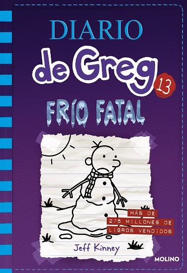 Diario de Greg 13 - Frío fatal | 9788427213128 | Kinney, Jeff