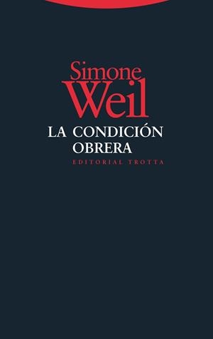 La condición obrera | 9788498794687 | Weil, Simone
