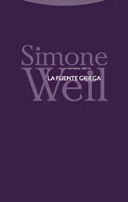 La fuente griega | 9788481647471 | Weil, Simone