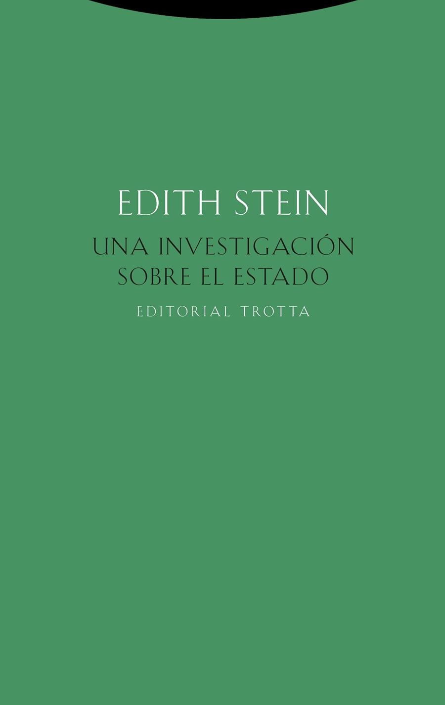 Una investigación sobre el Estado | 9788498798067 | Stein, Edith