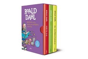 Roald Dahl (edición estuche con: Matilda | Charlie y la fábrica de chocolate | E | 9788420459622 | Dahl, Roald