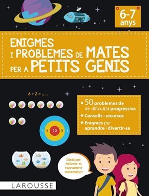 Enigmes i problemes de mates per a petits genis (6-7 anys) | 9788418882876 | Urvoy, Delphine