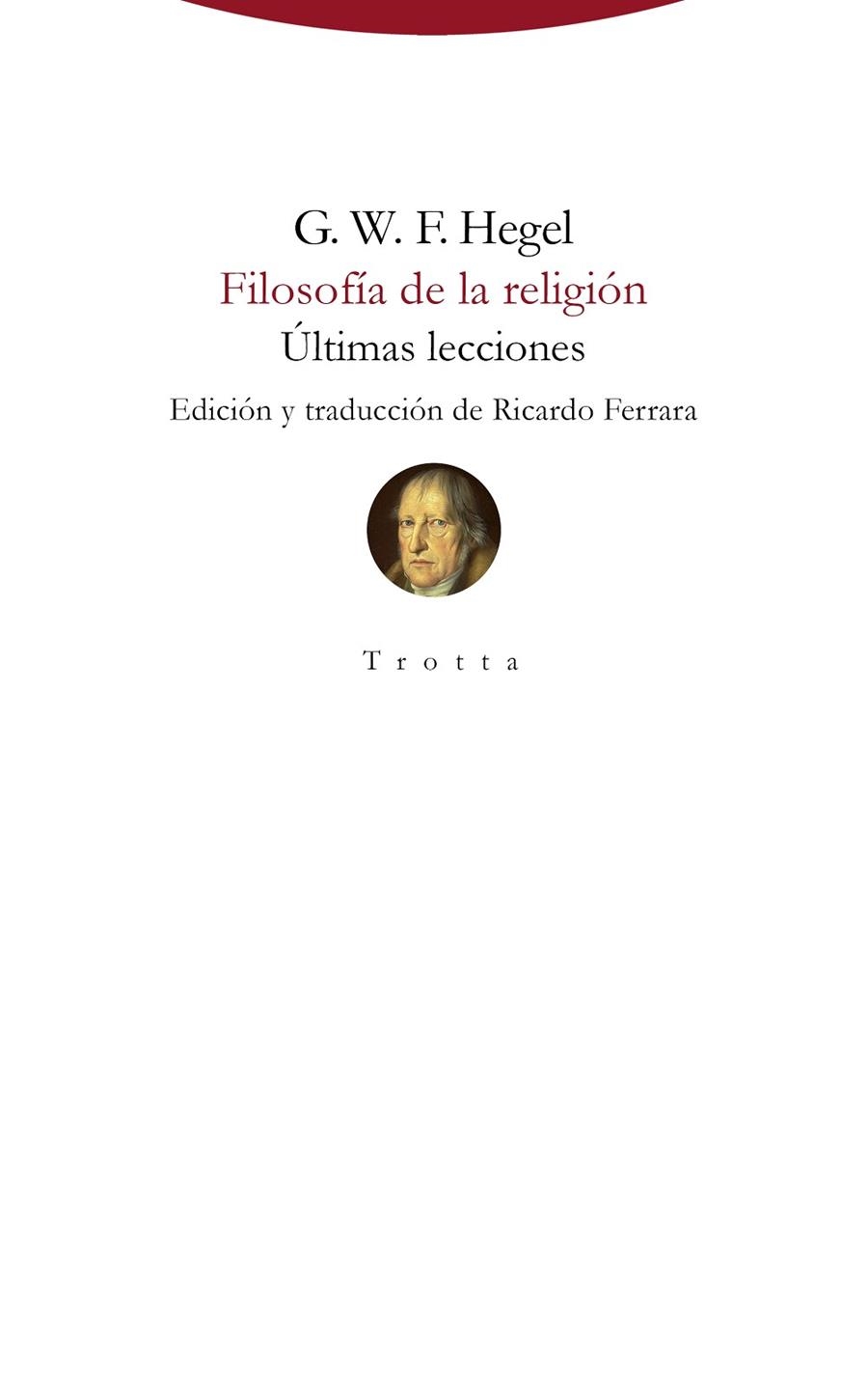 Filosofía de la religión | 9788498797107 | Hegel, G.W.F.