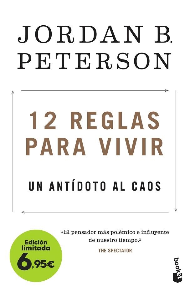 12 reglas para vivir | 9788408258841 | Peterson, Jordan B.