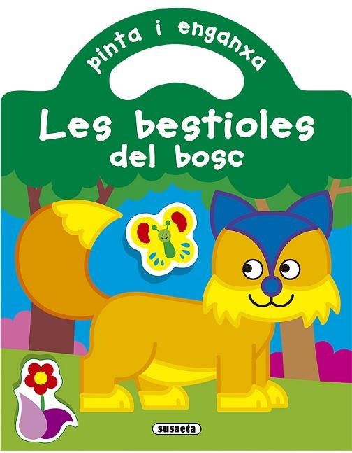 Pinta i enganxa les bestioles del bosc | 9788467780901 | Susaeta, Equipo