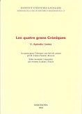 Les Quatre grans cròniques | 9788499653259 | Soldevila i Zubiburu, Ferran