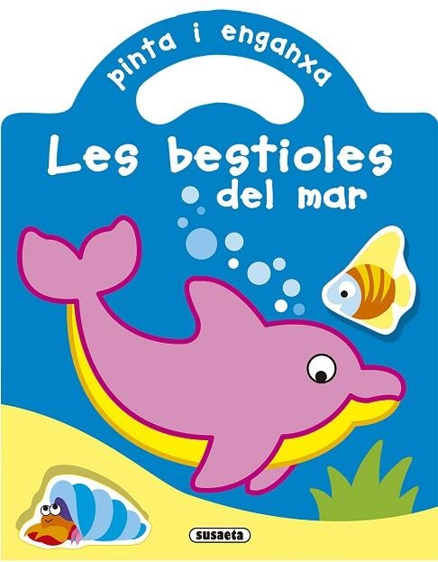 Pinta i enganxa les bestioles del mar | 9788467780918 | Susaeta, Equipo