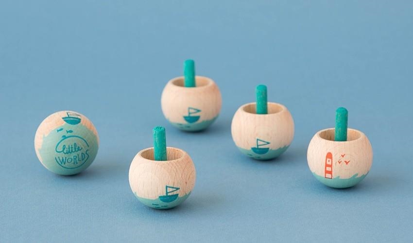 Baldufa Spinning Tops Llitle Worlds | BF018M25