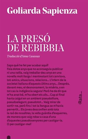 La presó de Rebibbia | 9788416738175 | Sapienza, Goliarda