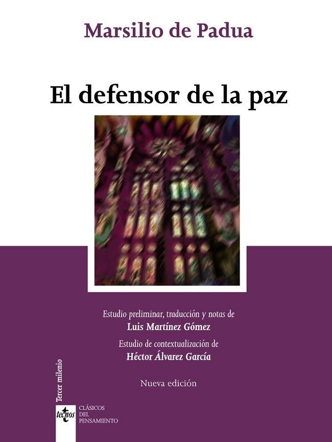 El defensor de la paz | 9788430981588 | Padua, Marsilio de