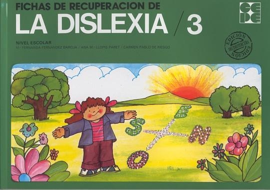Fichas de Recuperación de la Dislexia 3 | 9788485252060 | Llopis Paret, Ana María / de Pablo Marcos, Carmen / Fernández Baroja, Fernanda