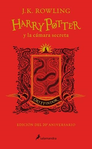 Harry Potter y la cámara secreta - Gryffindor (Harry Potter [edición del 20º ani | 9788498389715 | Rowling, J.K.