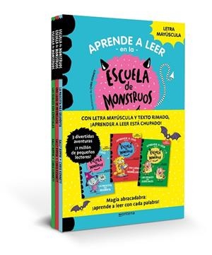 Aprender a leer en la Escuela de Monstruos - Pack con los libros 1, 2 y 3 | 9788419169983 | Rippin, Sally
