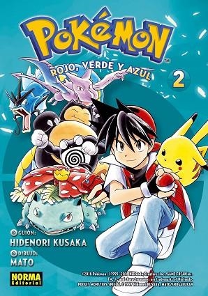 POKEMON 02. ROJO, VERDE Y AZUL 02 (NUEVO PVP) | 9788467964981 | KUSAKA, HIDENORI / MATO
