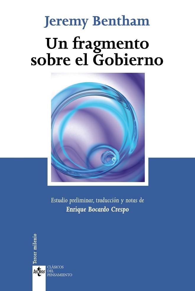 Un Fragmento sobre el Gobierno | 9788430950478 | Bentham, Jeremy