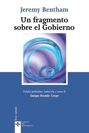 Un Fragmento sobre el Gobierno | 9788430950478 | Bentham, Jeremy