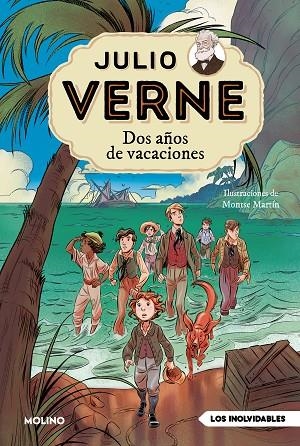 Julio Verne - Dos años de vacaciones (edición actualizada, ilustrada y adaptada) | 9788427208858 | Verne, Julio
