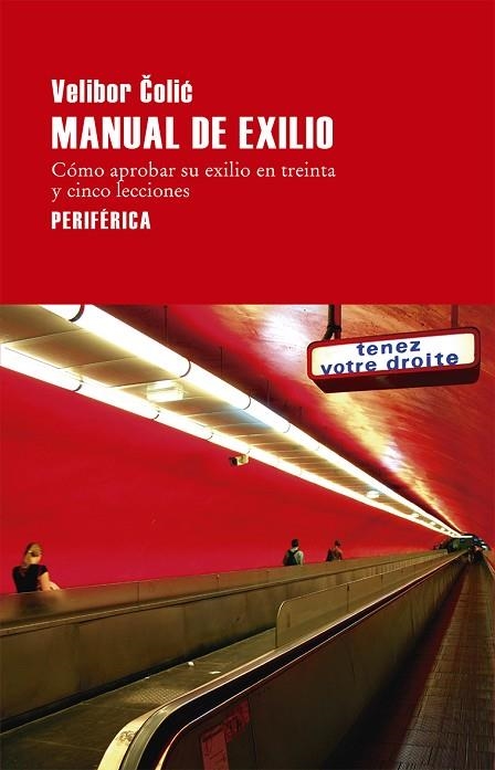 Manual de exilio | 9788416291441 | Colic, Velibor