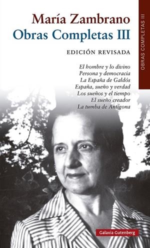 Libros (1955-1973)- revisado | 9788418526510 | Zambrano, María