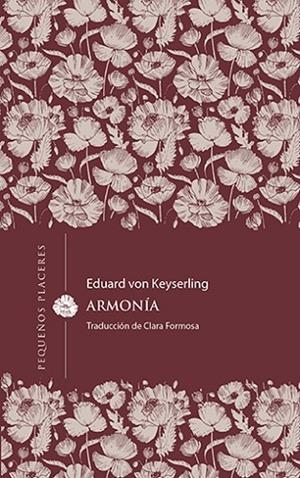 Armonía | 9788412401967 | von Keyserling, Eduard