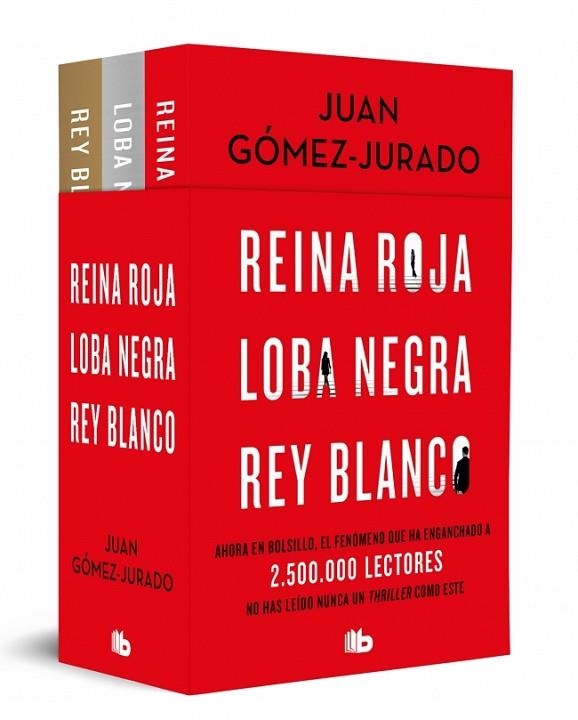 Trilogía Reina roja (Pack con: Reina roja | Loba negra | Rey blanco) (Antonia Sc | 9788413145037 | Gómez-Jurado, Juan